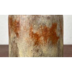 Mid-Century West German Pottery WGP Fat Lava Vase from Ruscha, 1960s