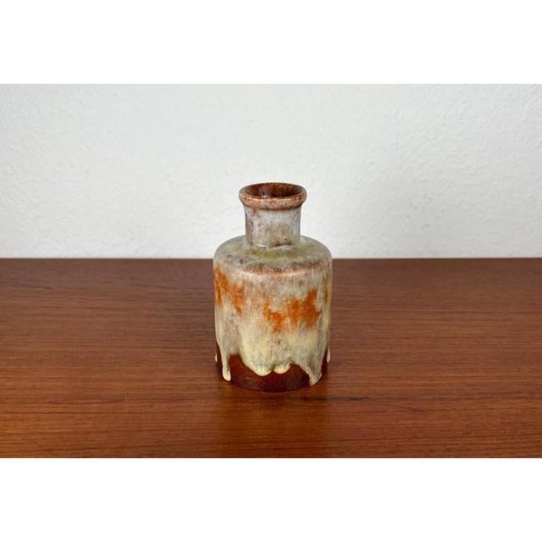 Tedesco Vaso in ceramica WGP Fat Lava di Ruscha, metà secolo, West German Pottery, 1960 in vendita