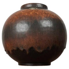 Vaso in ceramica WGP Fat Lava di Ruscha, metà secolo, West German Pottery, 1960