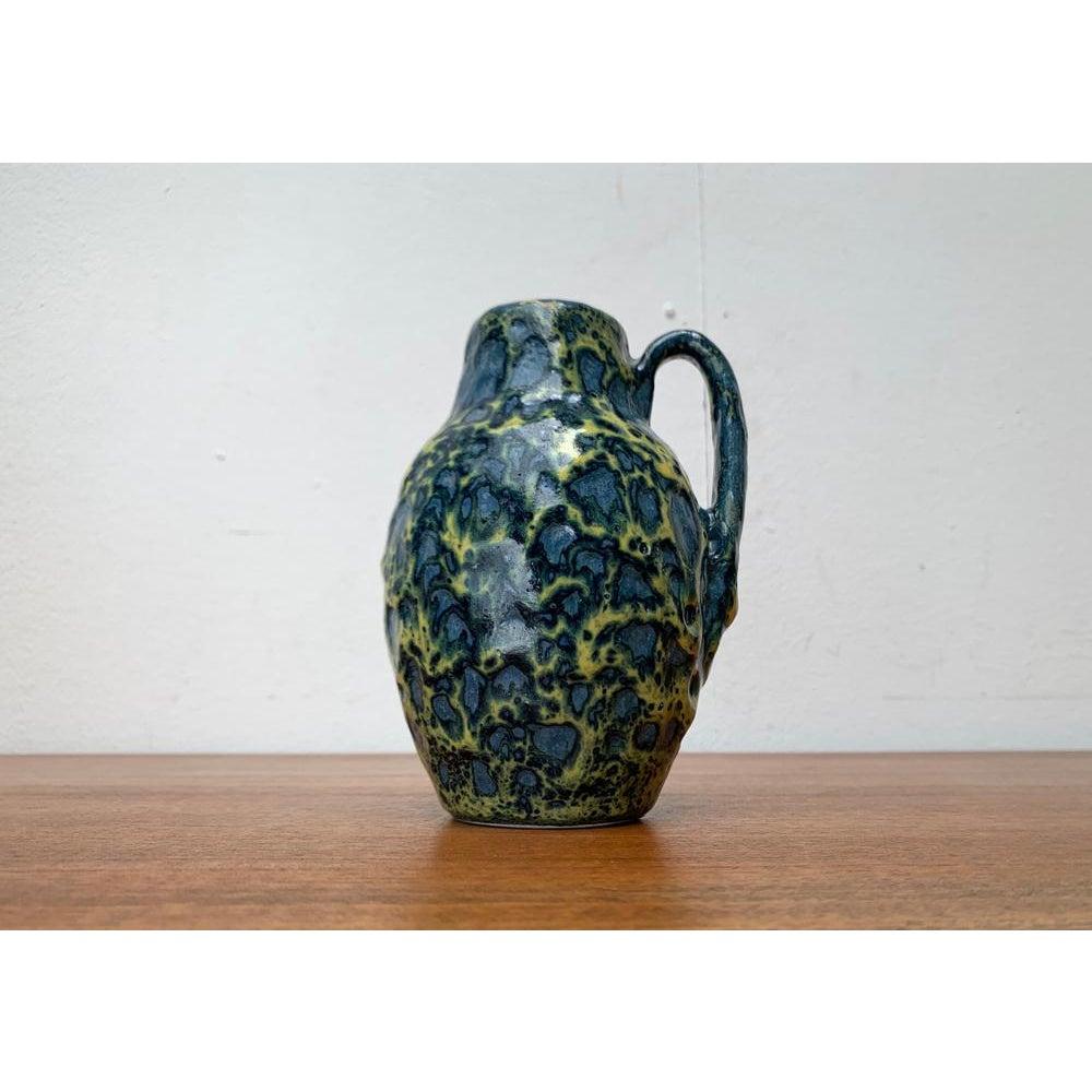 Vaso in ceramica West German Pottery WGP Fat Lava di Scheurich, 1960, metà secolo in vendita 3