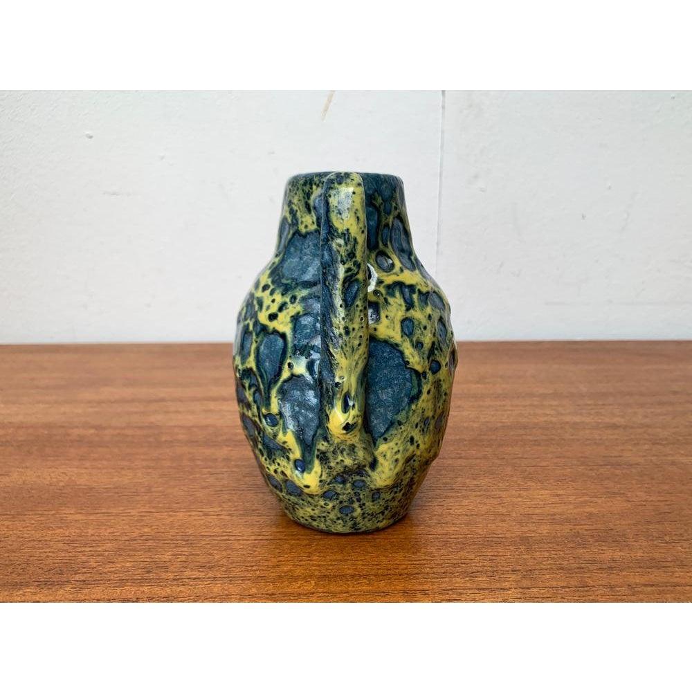Vaso in ceramica West German Pottery WGP Fat Lava di Scheurich, 1960, metà secolo in vendita 4
