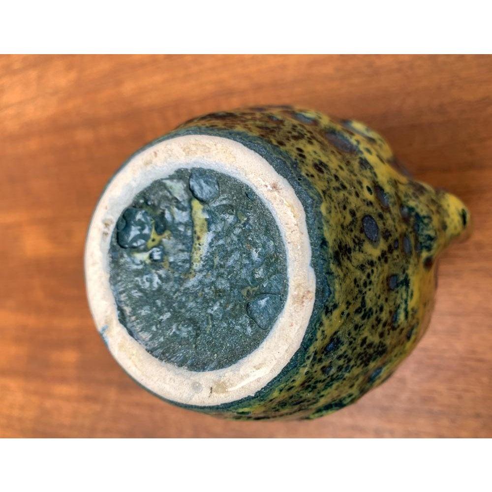 Vaso in ceramica West German Pottery WGP Fat Lava di Scheurich, 1960, metà secolo in vendita 5