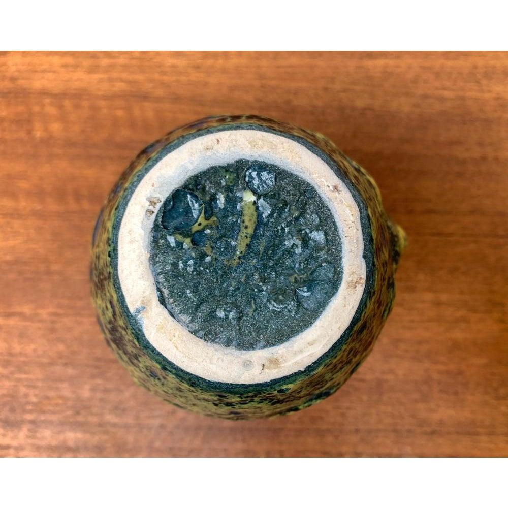Ceramica Vaso in ceramica West German Pottery WGP Fat Lava di Scheurich, 1960, metà secolo in vendita