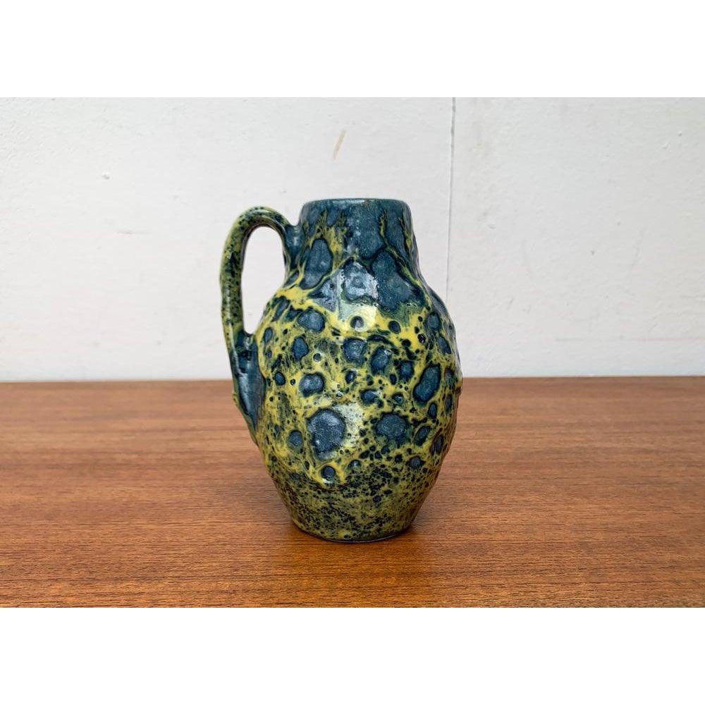Vaso in ceramica West German Pottery WGP Fat Lava di Scheurich, 1960, metà secolo in vendita 1