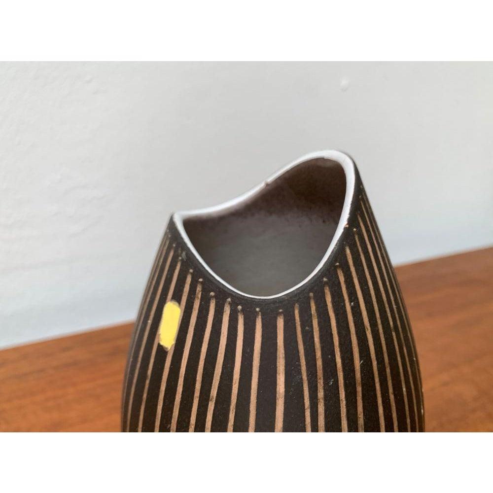 Jarrón WGP Fischmaul de Steuler, West German Pottery de mediados de siglo, años 60 Alemán en venta