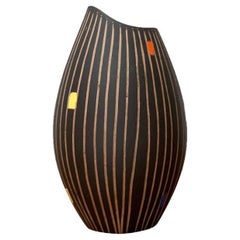Mid-Century West German Pottery WGP Fischmaul Vase from Steuler, 1960s