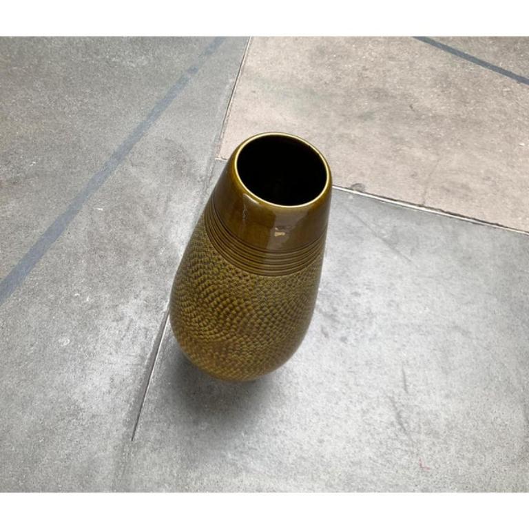 Mid-Century moderno Vaso da terra WGP in ceramica West German Pottery di Bay Keramik, 1960 in vendita