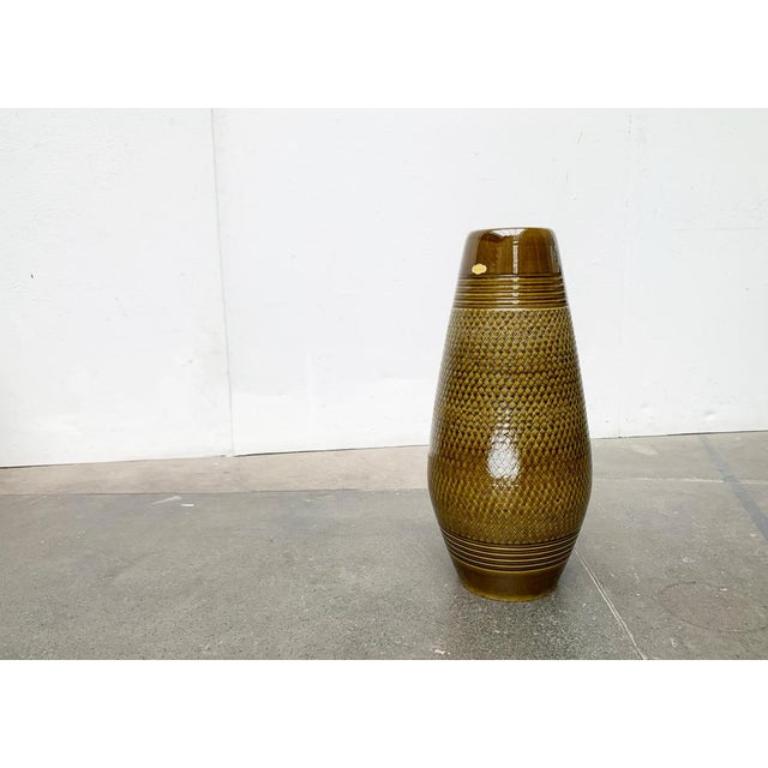 Tedesco Vaso da terra WGP in ceramica West German Pottery di Bay Keramik, 1960 in vendita