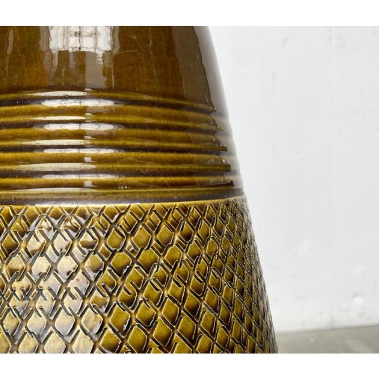XX secolo Vaso da terra WGP in ceramica West German Pottery di Bay Keramik, 1960 in vendita