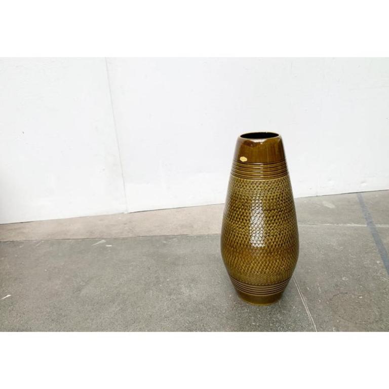 Ceramica Vaso da terra WGP in ceramica West German Pottery di Bay Keramik, 1960 in vendita