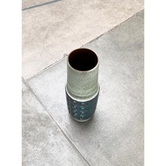 Mid-Century West German Pottery WGP Floor Vase from Scheurich, 1960s