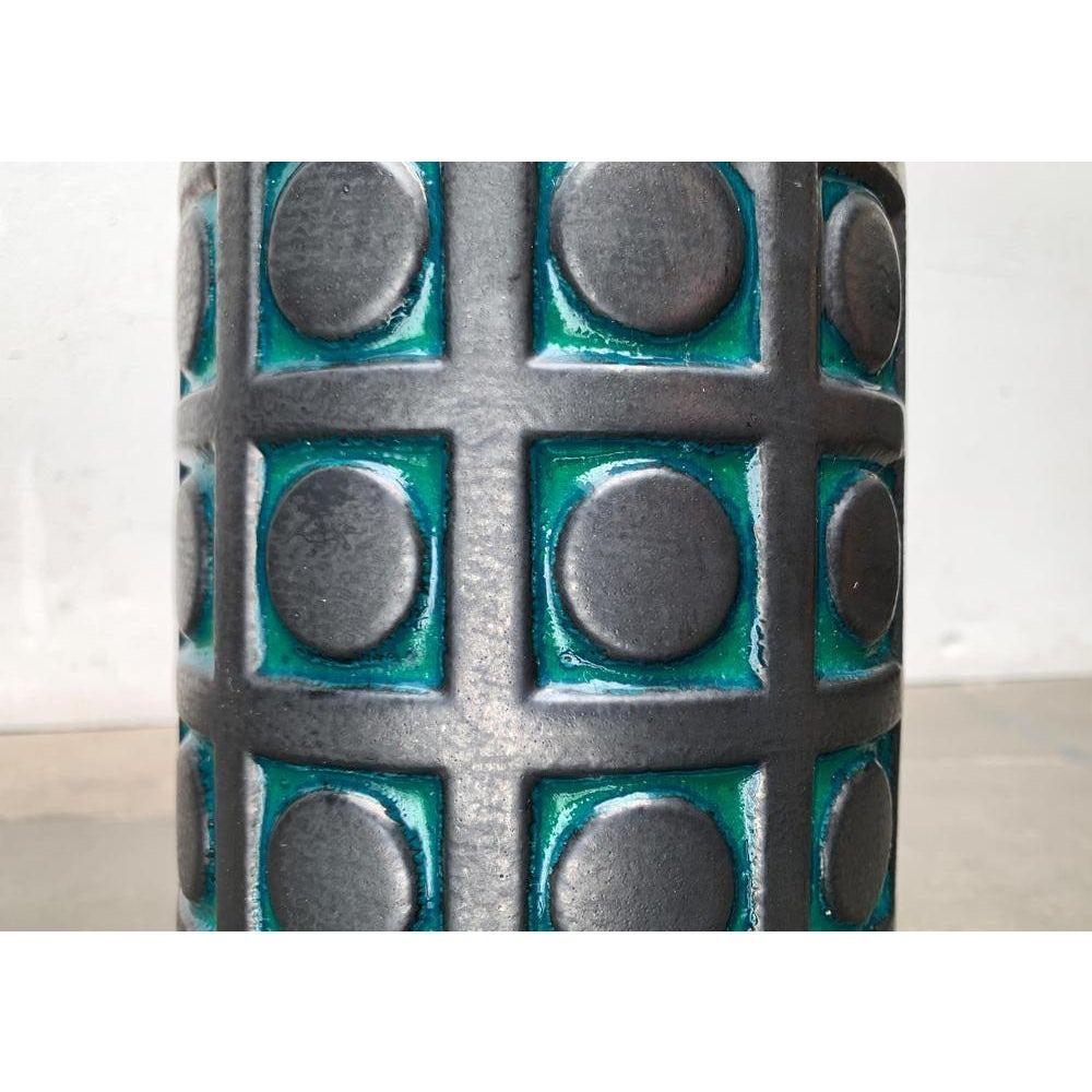 Mid-Century moderno Vaso da terra WGP in ceramica West German Pottery di Scheurich, 1960 in vendita
