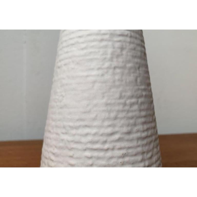 Mid-Century West German Pottery WGP Minimalist Vase from Jasba, 1960s, in Very Good conditions. Designed 1960 to 1969 This piece has an attribution mark.

Additional information:
Materials: Ceramic
Style: Mid-Century Modern, Minimalist
Country of