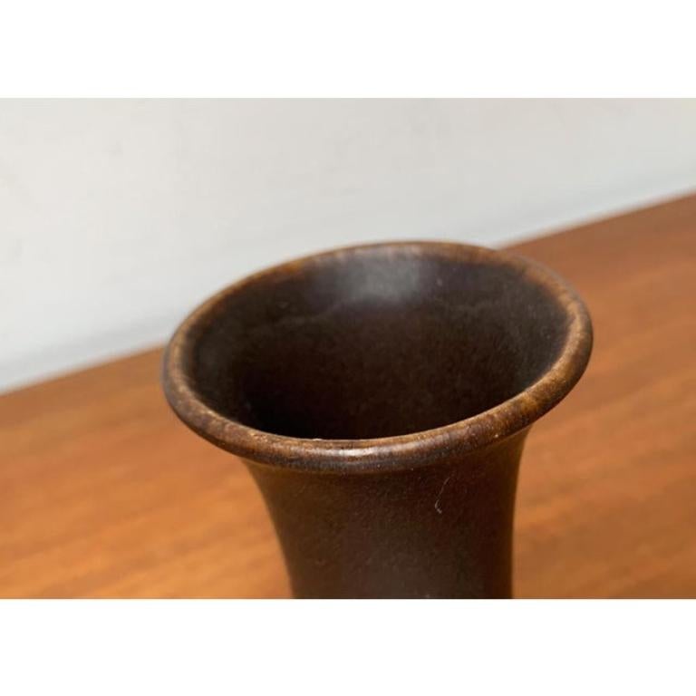 Mid-Century West German Pottery WGP Minimalist Vase from Jasba 1960s For Sale 2