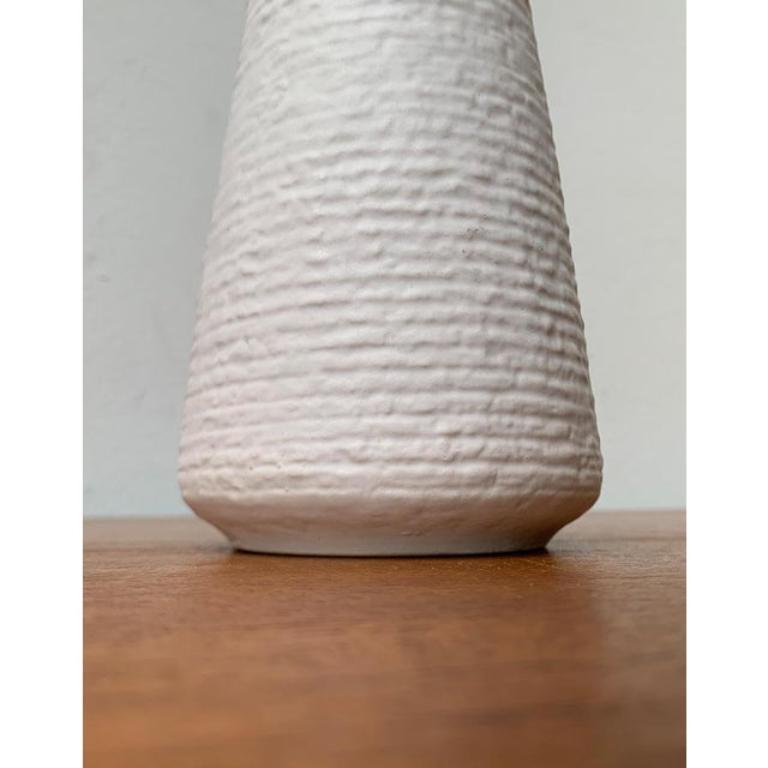 Mid-Century West German Pottery WGP Minimalist Vase from Jasba, 1960s For Sale 3