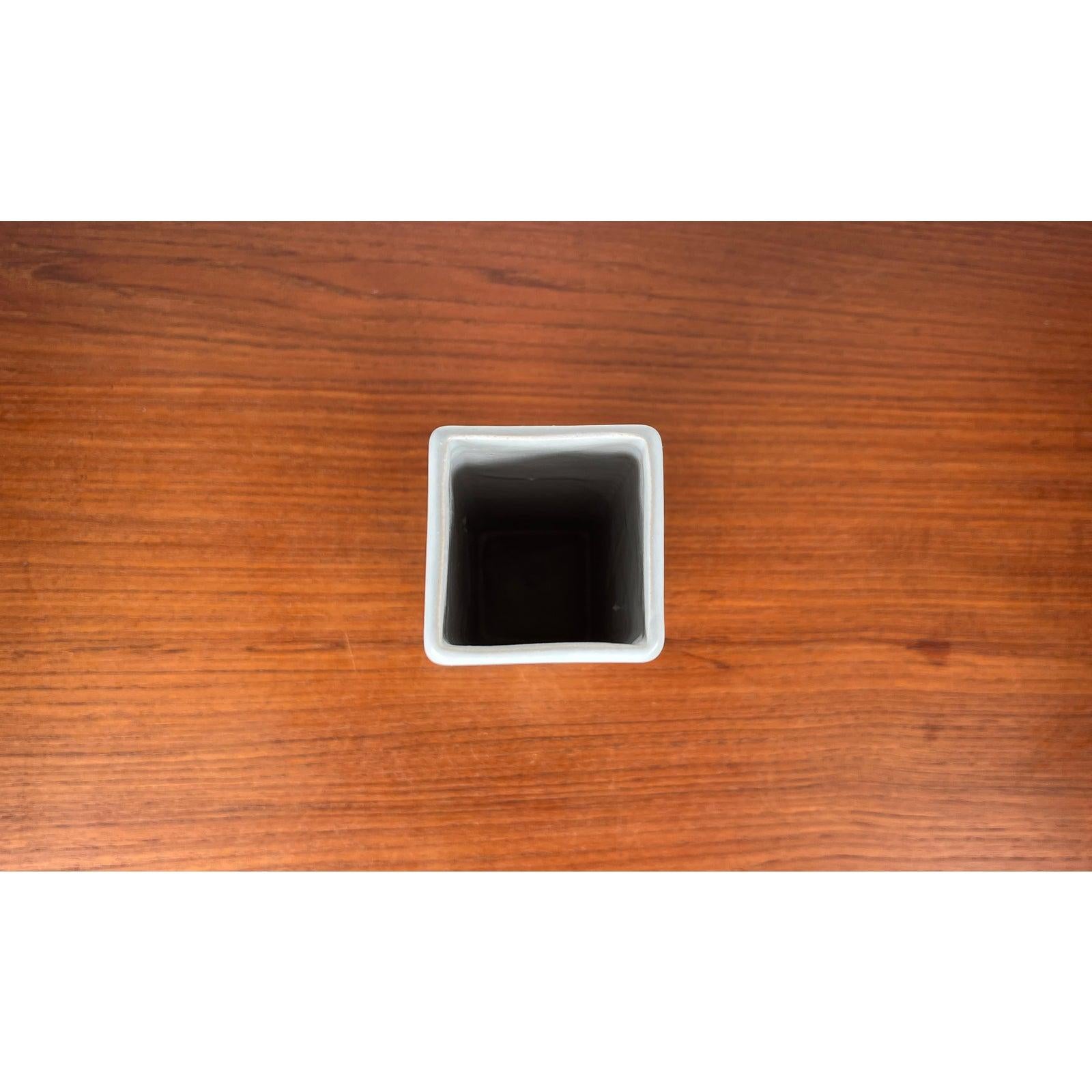 Ceramic Mid-Century West German Pottery WGP Minimalist Vase from Ruscha, 1960s For Sale