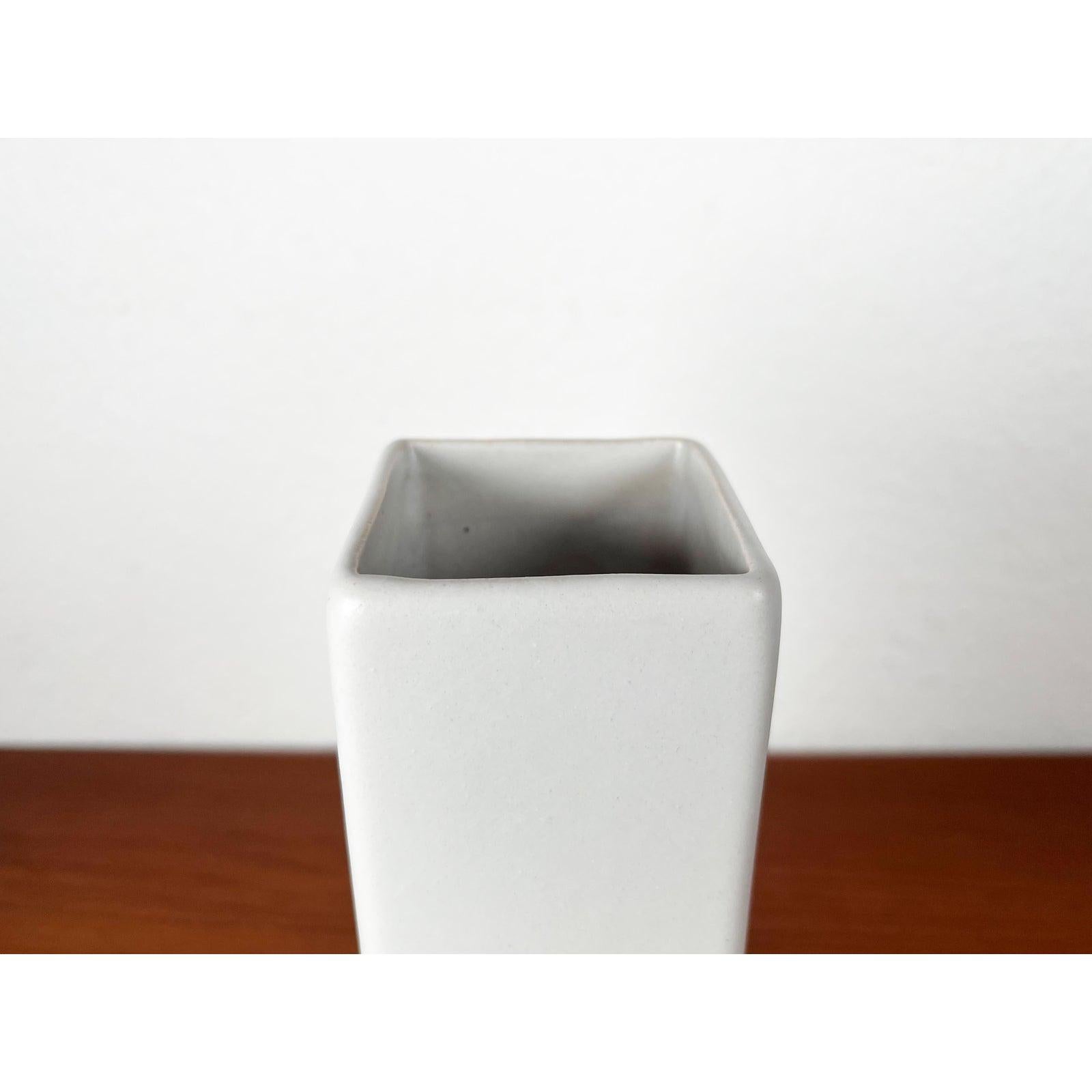 Mid-Century West German Pottery WGP Minimalist Vase from Ruscha, 1960s For Sale 1