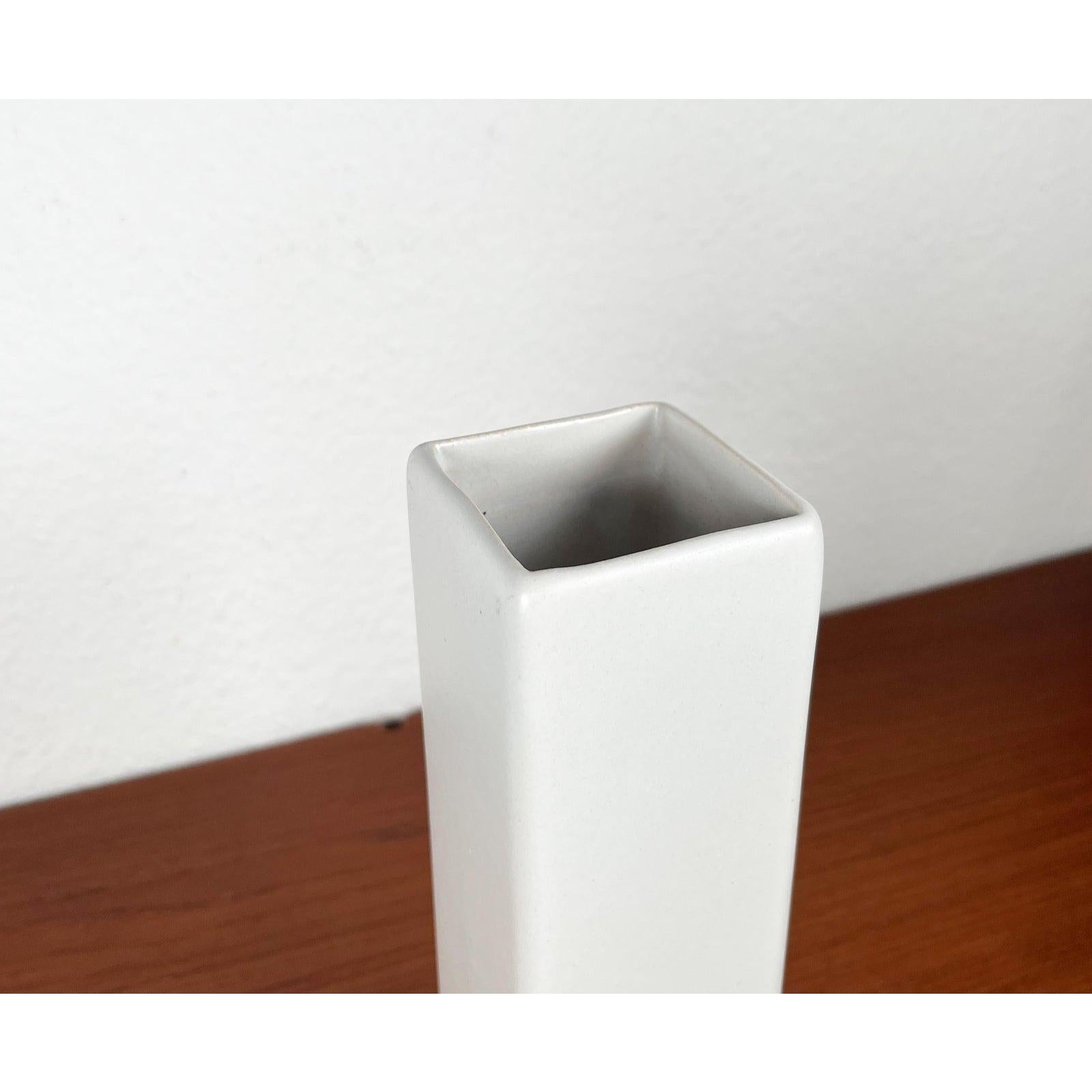 Mid-Century West German Pottery WGP Minimalist Vase from Ruscha, 1960s For Sale 2