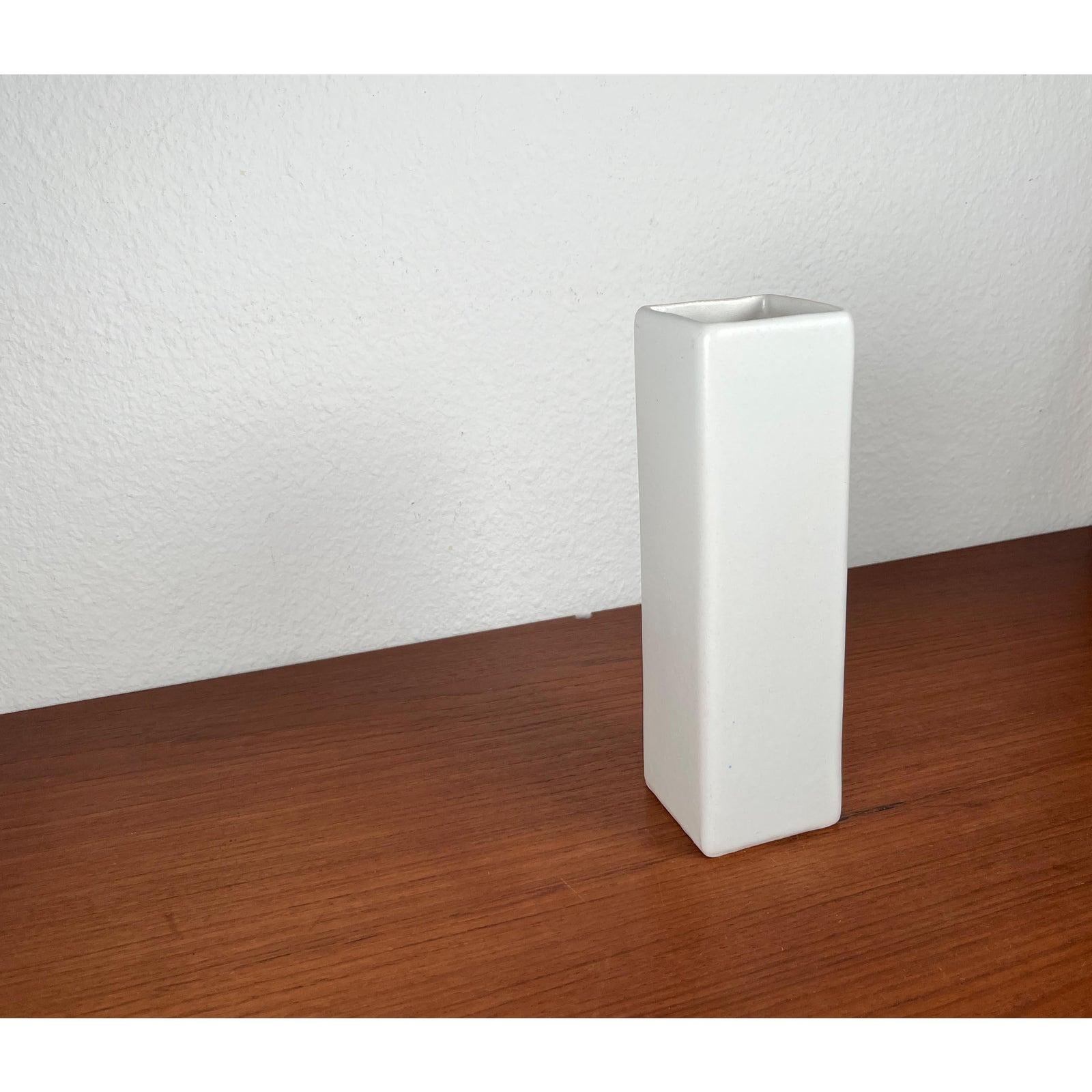 Mid-Century West German Pottery WGP Minimalist Vase from Ruscha, 1960s For Sale 3