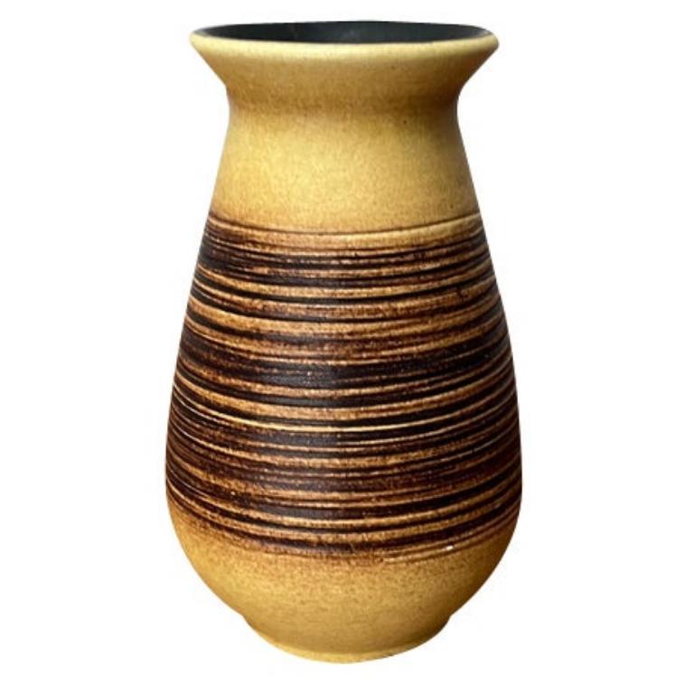 Vase WGP en West German Pottery du milieu du siècle de Jasba