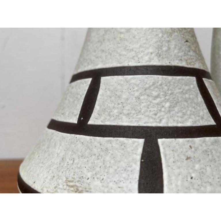 Vaso WGP in ceramica West German Pottery di metà secolo di Jopeko/Stein Keramik, anni '60 in vendita 5