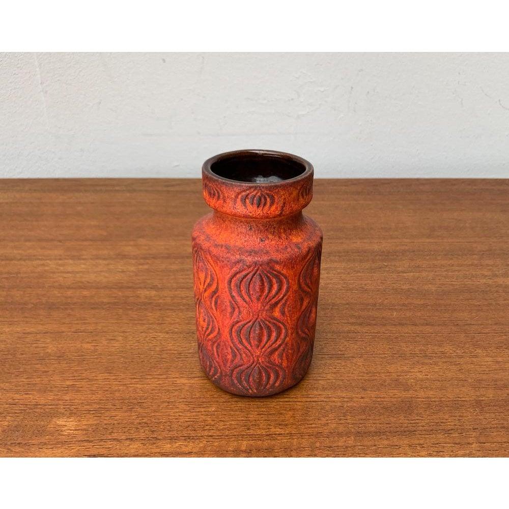 Mid-Century moderno Vaso WGP in ceramica West German Pottery di Scheurich, 1960 in vendita