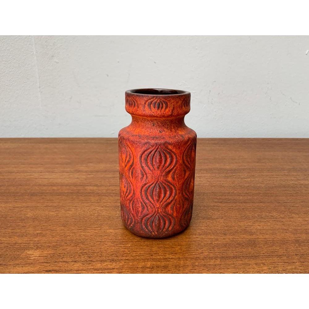 Vaso WGP in ceramica West German Pottery di Scheurich, 1960 In condizioni ottime in vendita a Hamburg, DE