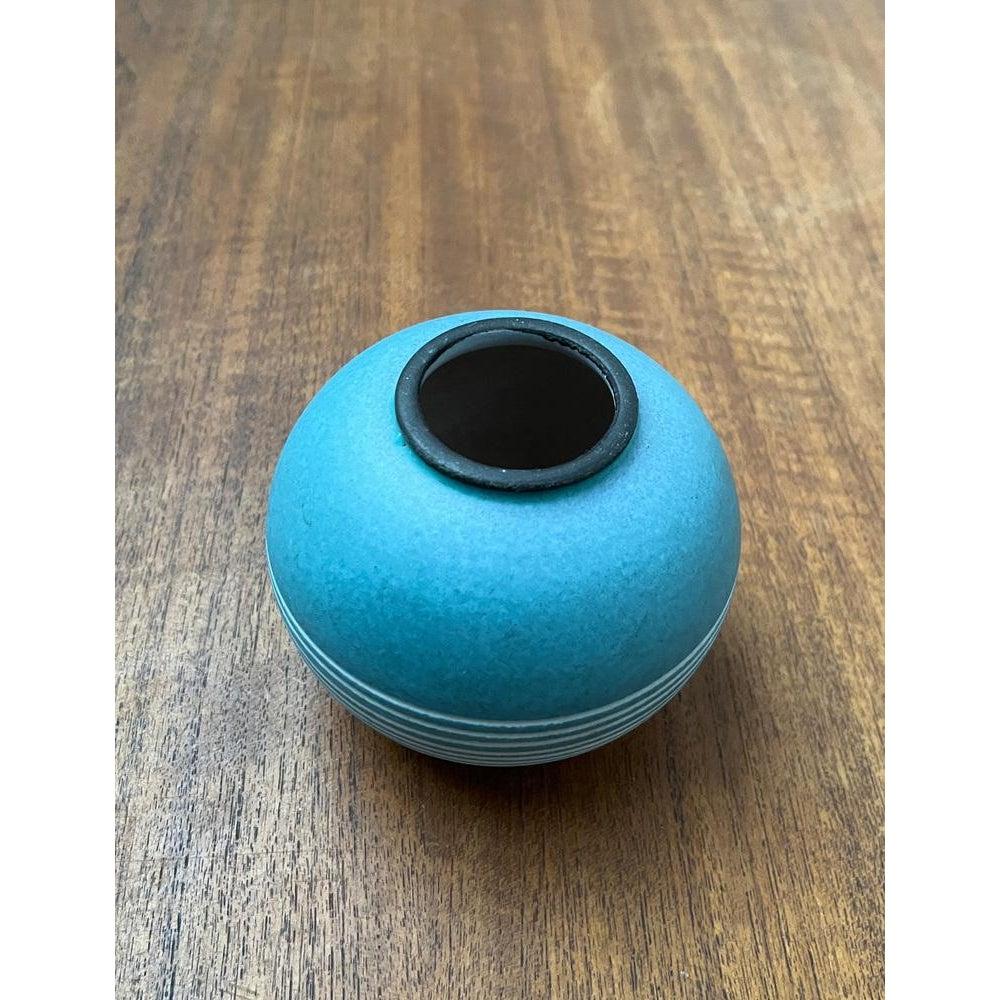Mid-Century moderno Vaso WGP in ceramica West German Pottery di Steuler, 1960, metà secolo in vendita