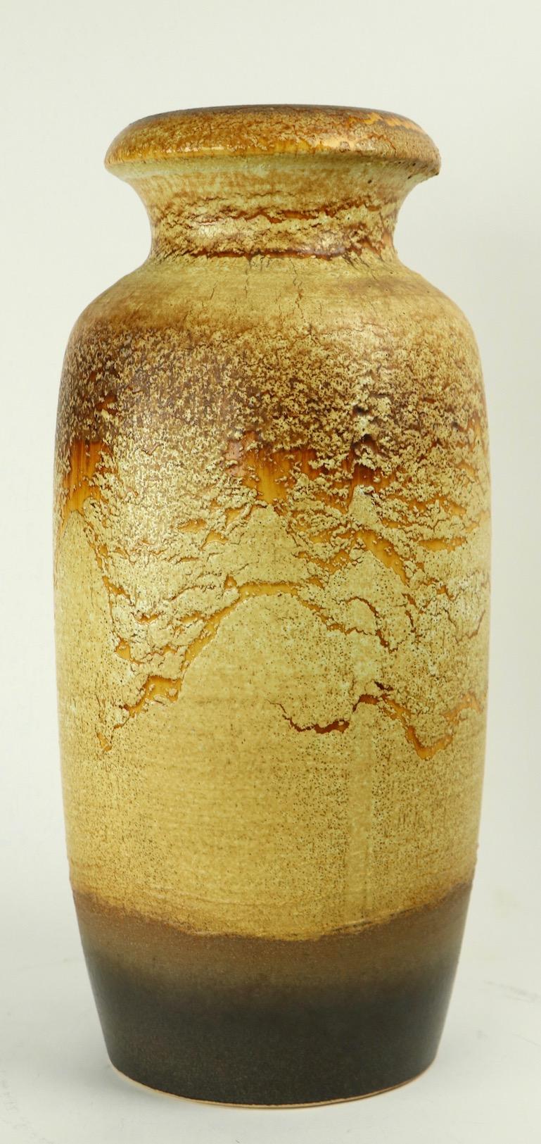 Ceramic Mid Century  West German Scheurich Keramic Vase