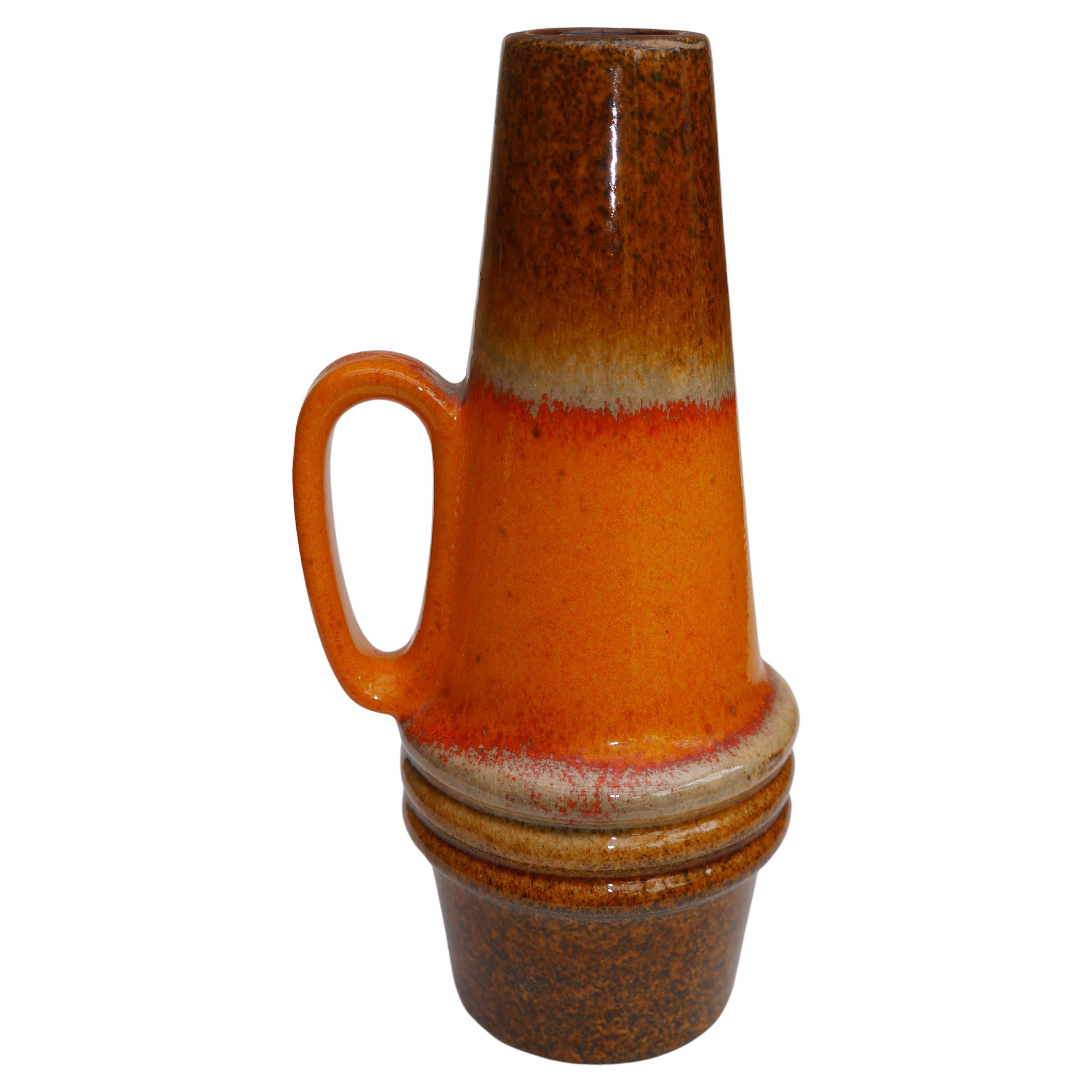 Large MidCentury German Floor Vase Stick Umbrella Stand Bay and