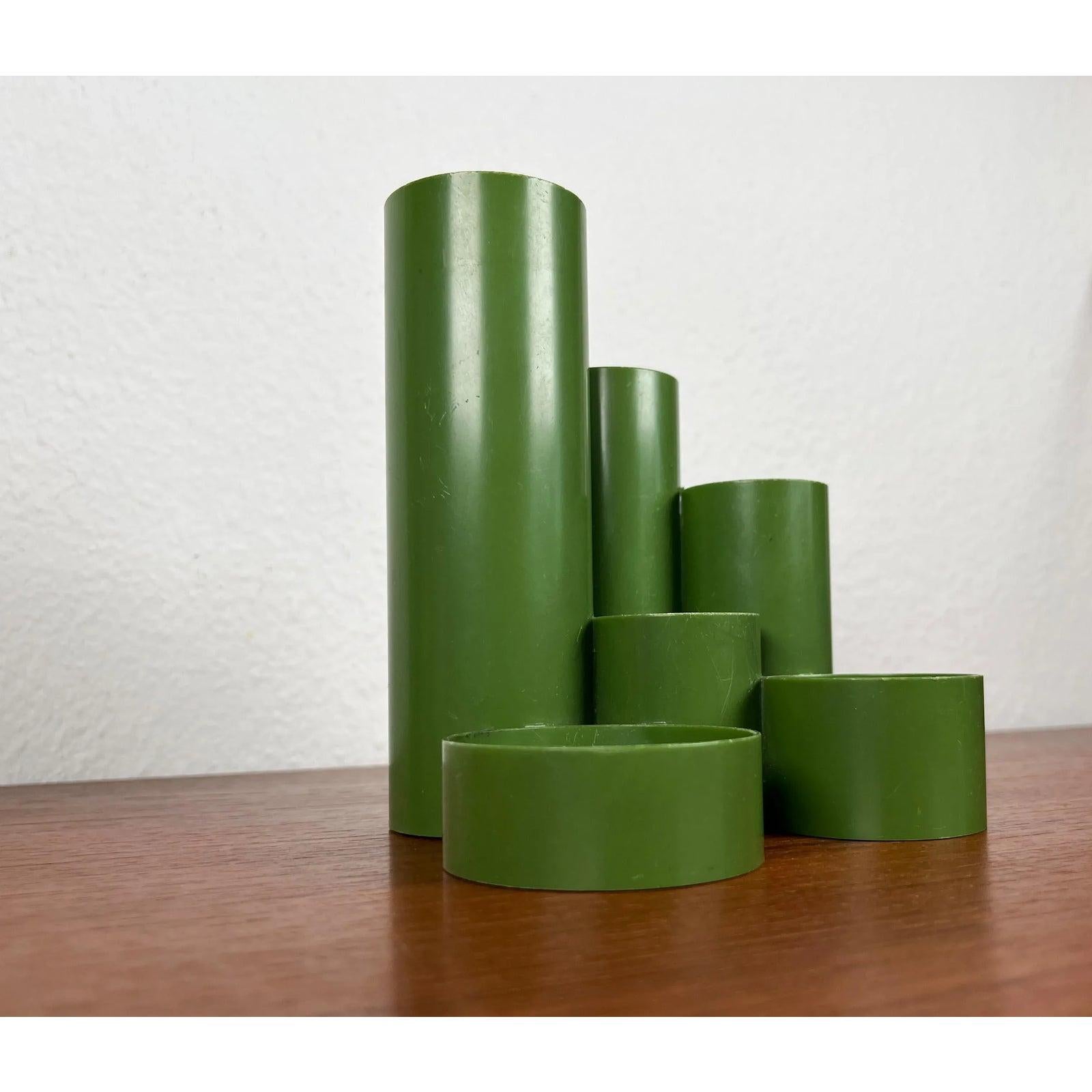 Mitte des Jahrhunderts Westdeutscher Space Age Schreibtisch Utensilo, 1960er Jahre im Angebot 4