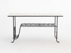Mid Century West German Tiled Coffee Table