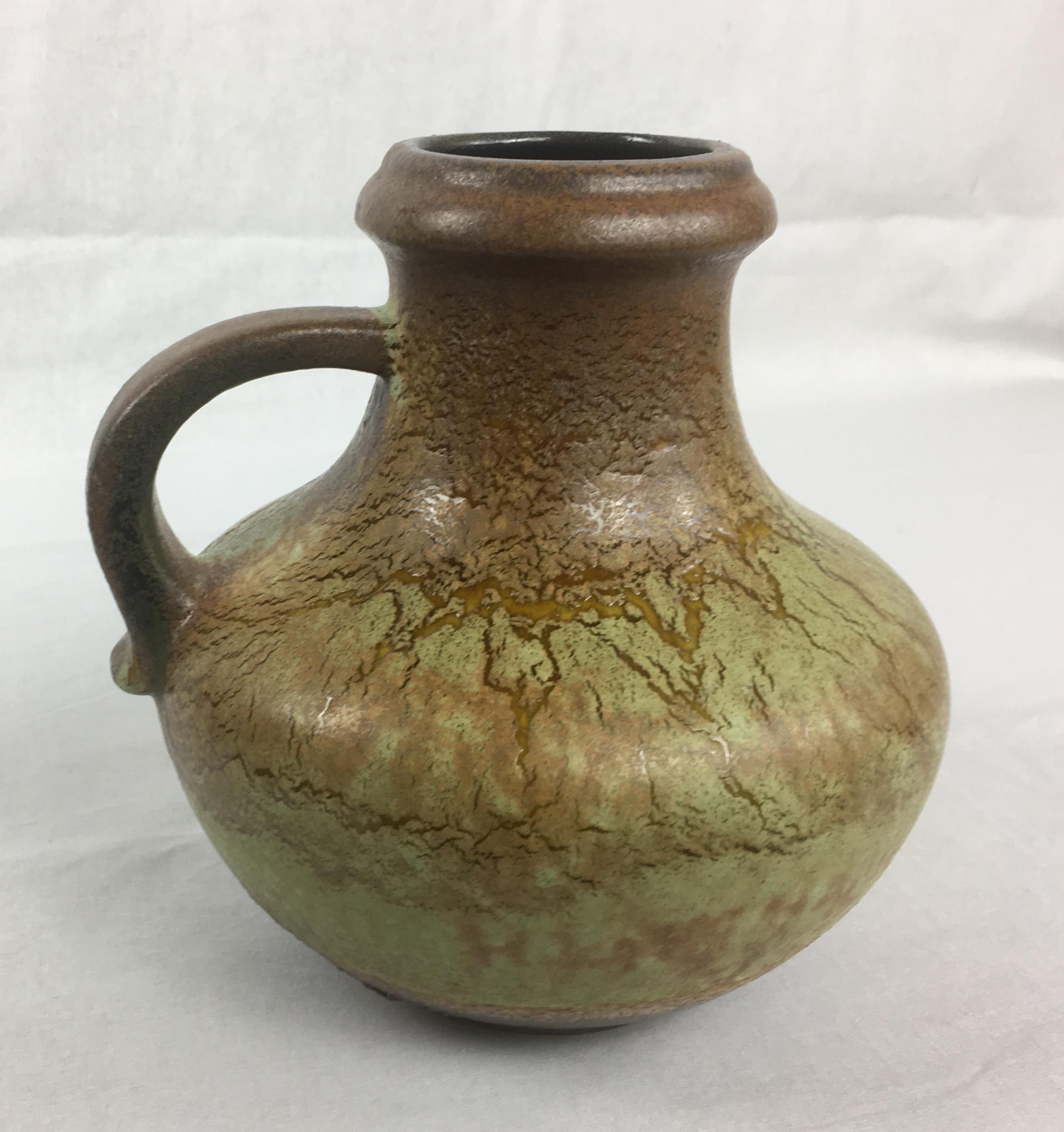 Mid-Century Modern Midcentury Studio Pottery Jar or Jug for Scheurich Keramik For Sale