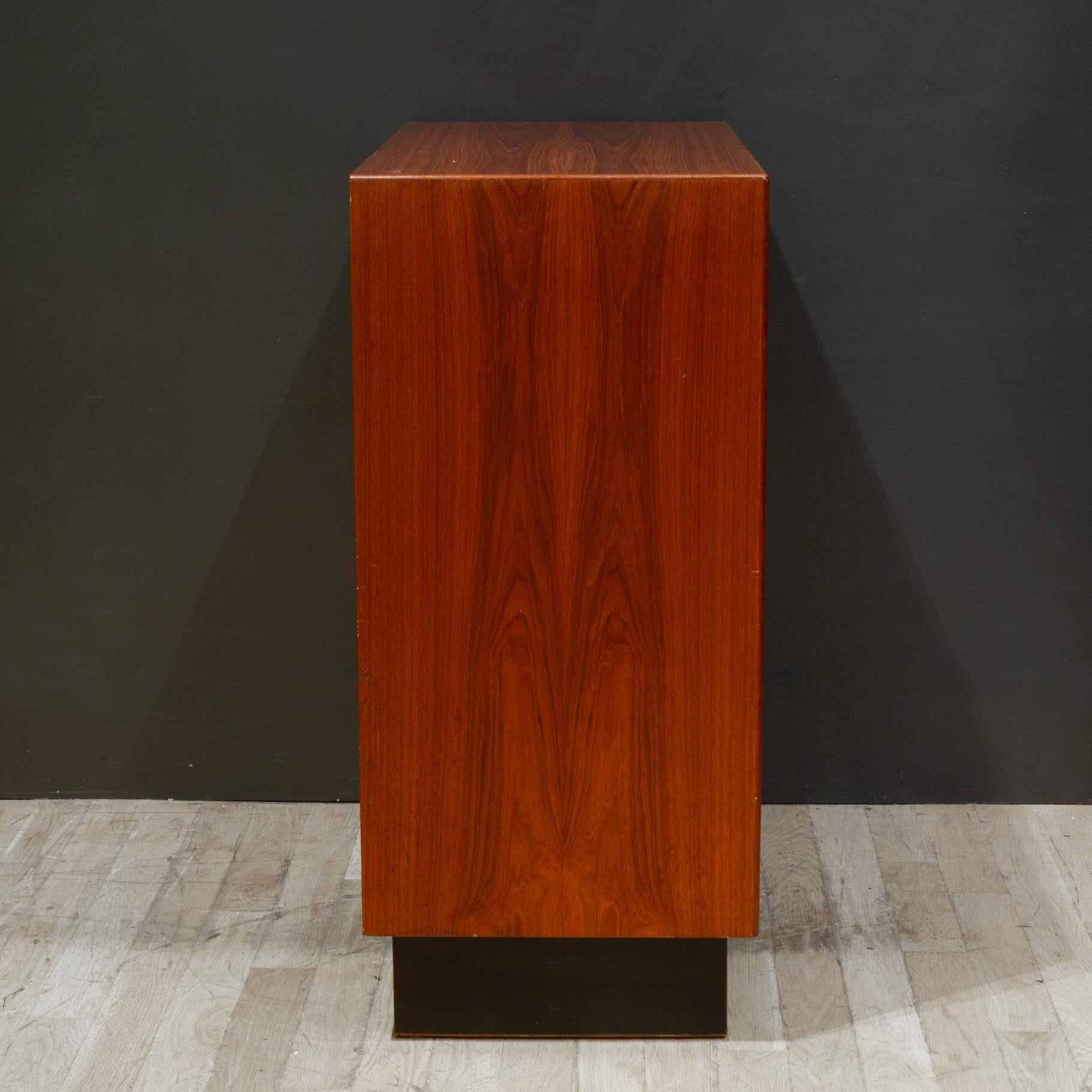 Mid-century Westnofa Teak High Boy Dresser c.1960 In Good Condition For Sale In San Francisco, CA