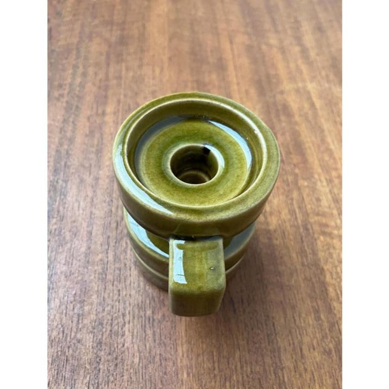 Portavelas de mediados de siglo WGP West German Pottery de Cari Zalloni, años 60 Moderno de mediados de siglo en venta