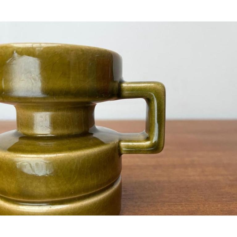 Portavelas de mediados de siglo WGP West German Pottery de Cari Zalloni, años 60 Cerámico en venta