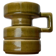 Mid-Century WGP West German Pottery Candle Holder by Cari Zalloni, 1960s