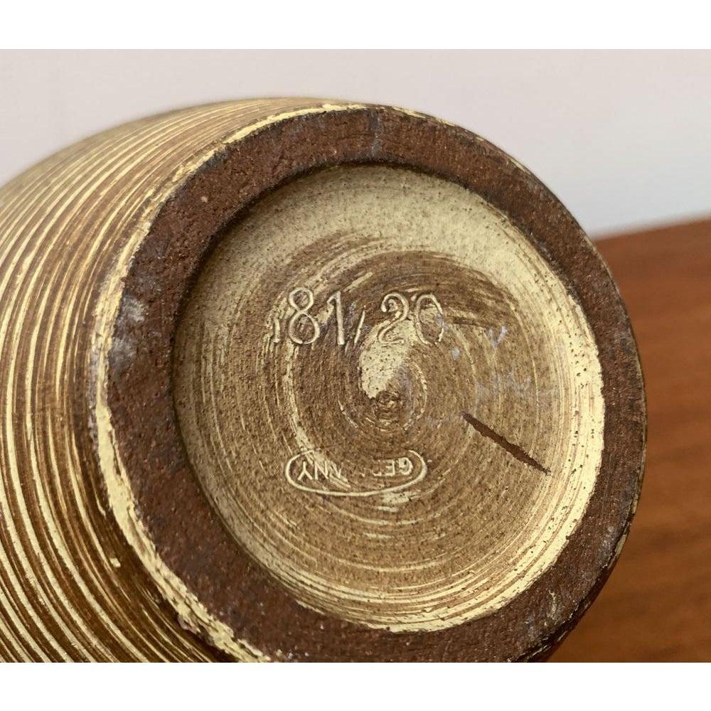 Vaso di metà secolo in West German Pottery di Rudolf Christmann, anni '60 in vendita 4