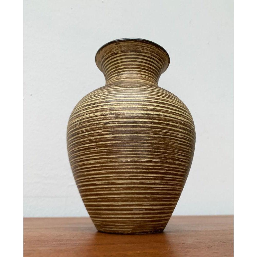 Mid-Century moderno Vaso di metà secolo in West German Pottery di Rudolf Christmann, anni '60 in vendita