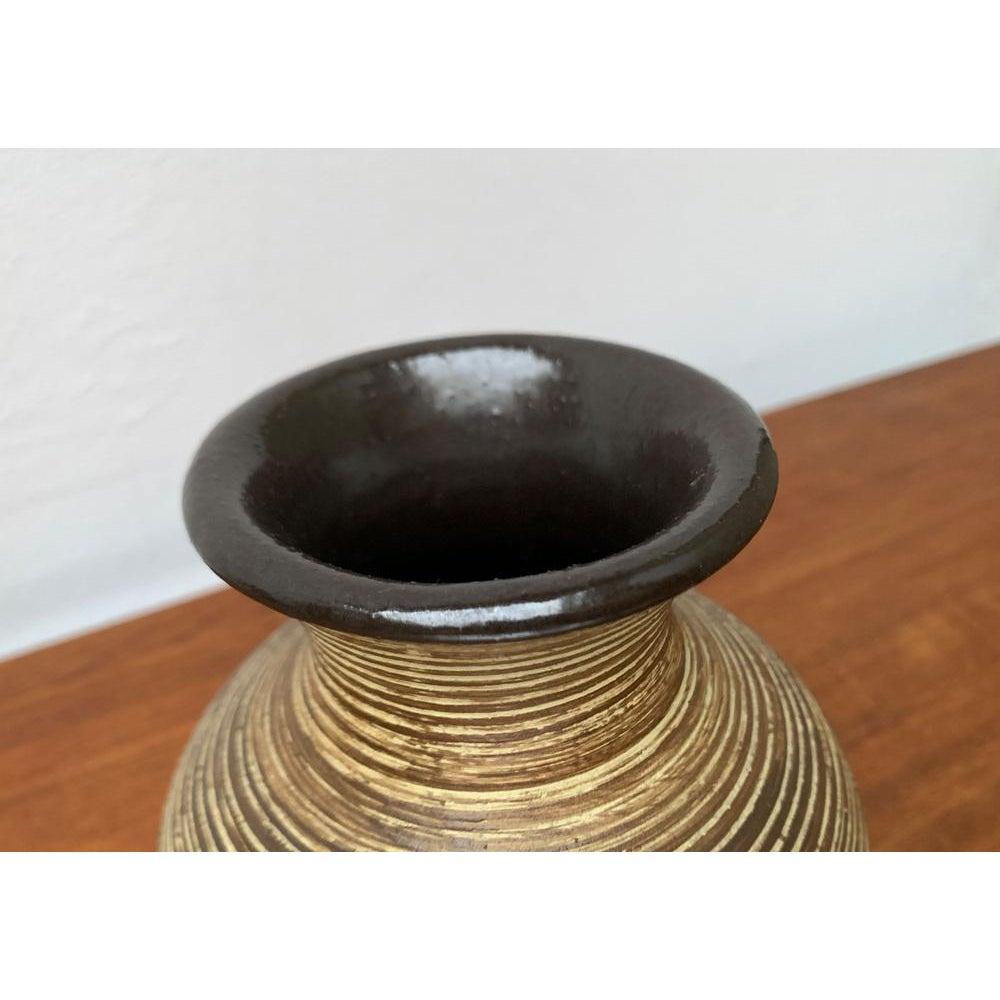 Tedesco Vaso di metà secolo in West German Pottery di Rudolf Christmann, anni '60 in vendita