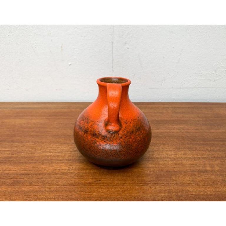 Vaso di metà secolo in West German Pottery di Steuler, anni '60 In condizioni ottime in vendita a Hamburg, DE