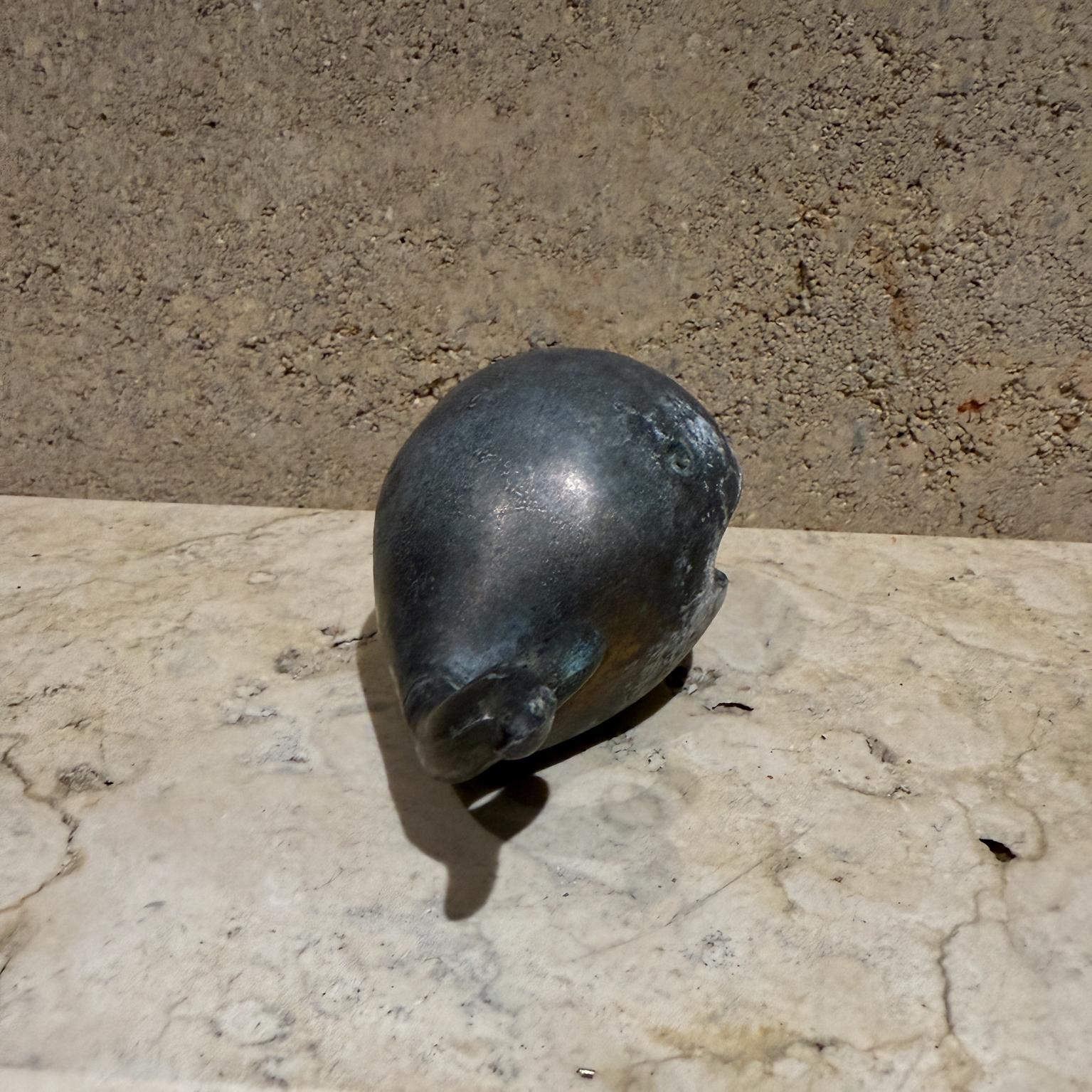 Iron Mid Century Whale Ashtray Walter Bosse Carl Aubock Style- Robert Emig For Sale