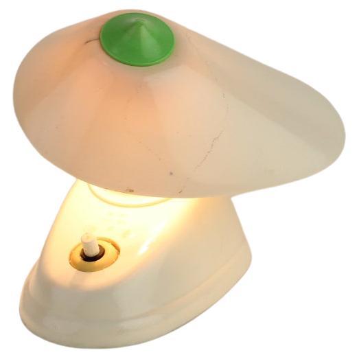 Mid-Century White Bakelite Table or Wall Lamp, 1960s For Sale