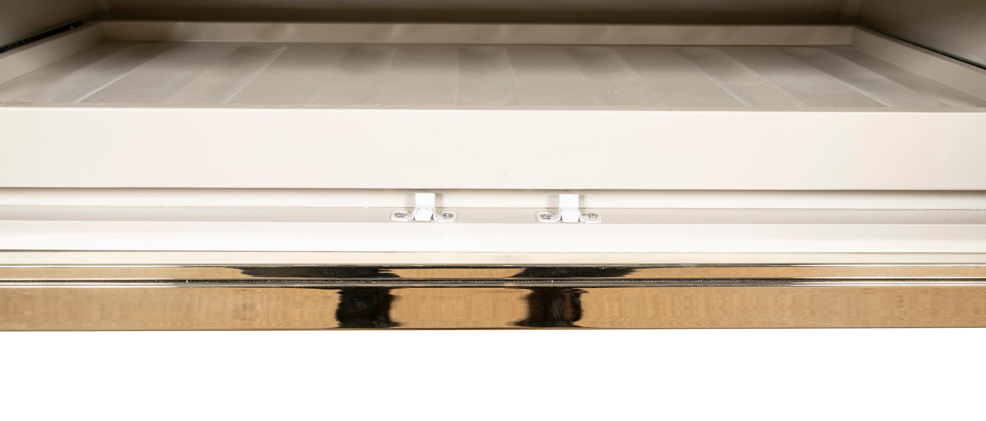 Midcentury White Lacquered Bar at 1stDibs white lacquer bar