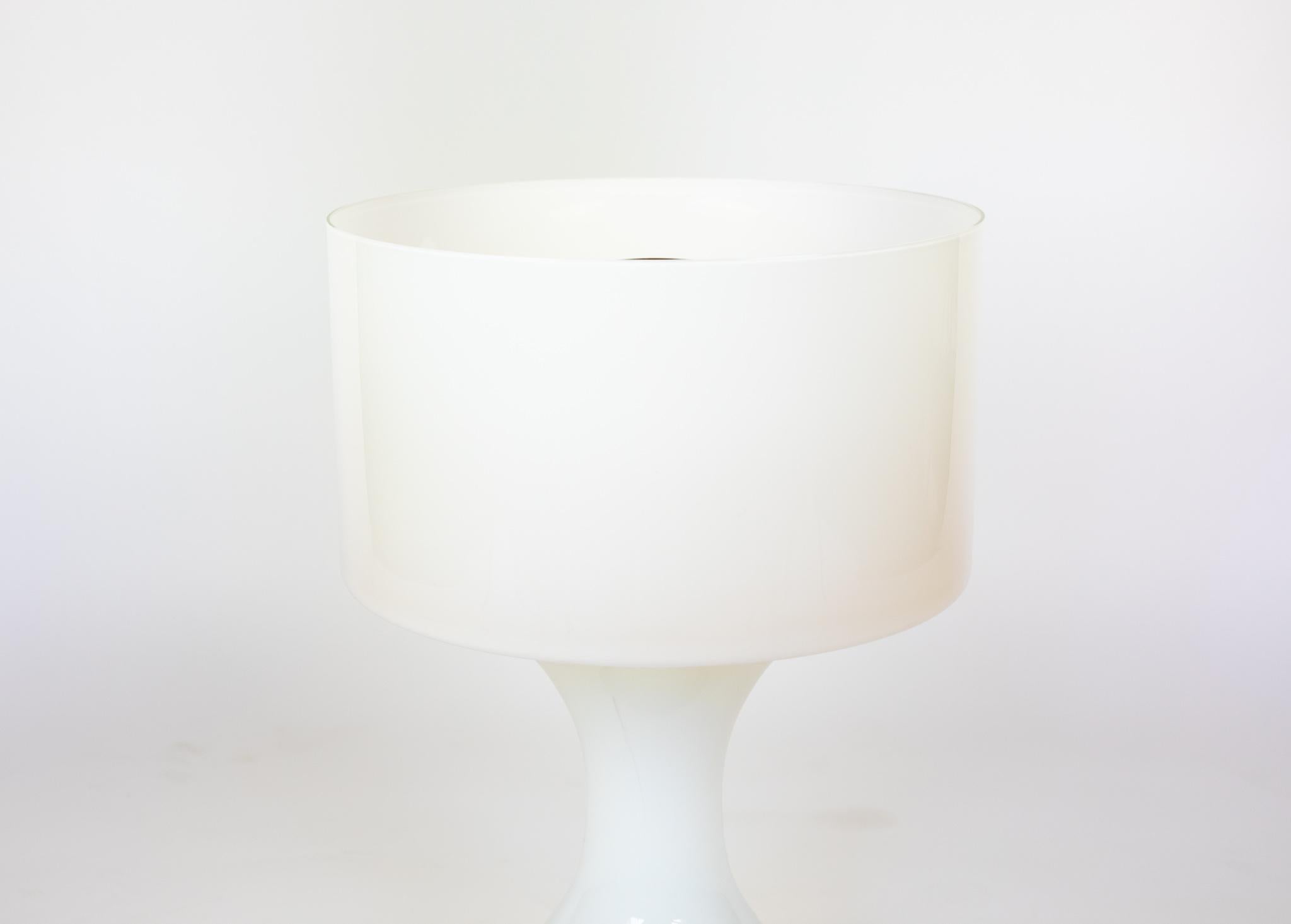 Mid-Century Modern Mid Century Modern  Murano Glass Table Lamp Sebenica for Vistosi, Italy, 1960s