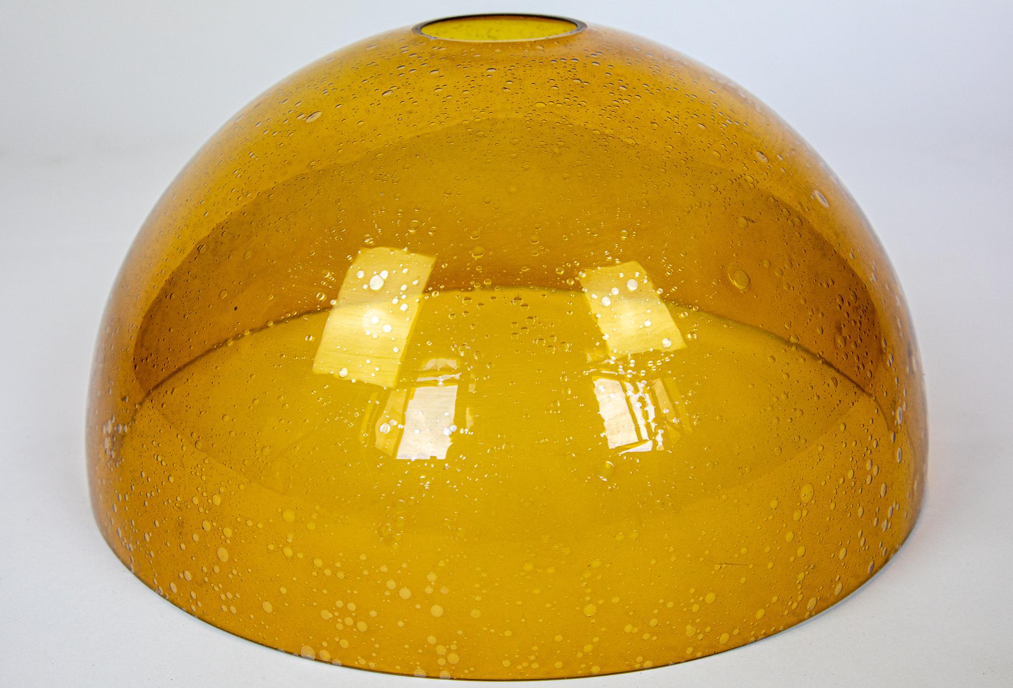 Mid-20th Century Mid Century Modern  Murano Glass Table Lamp Sebenica for Vistosi, Italy, 1960s