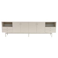 Weißes Sideboard aus der Jahrhundertmitte von Horst Brüning - Deutschland 1960s