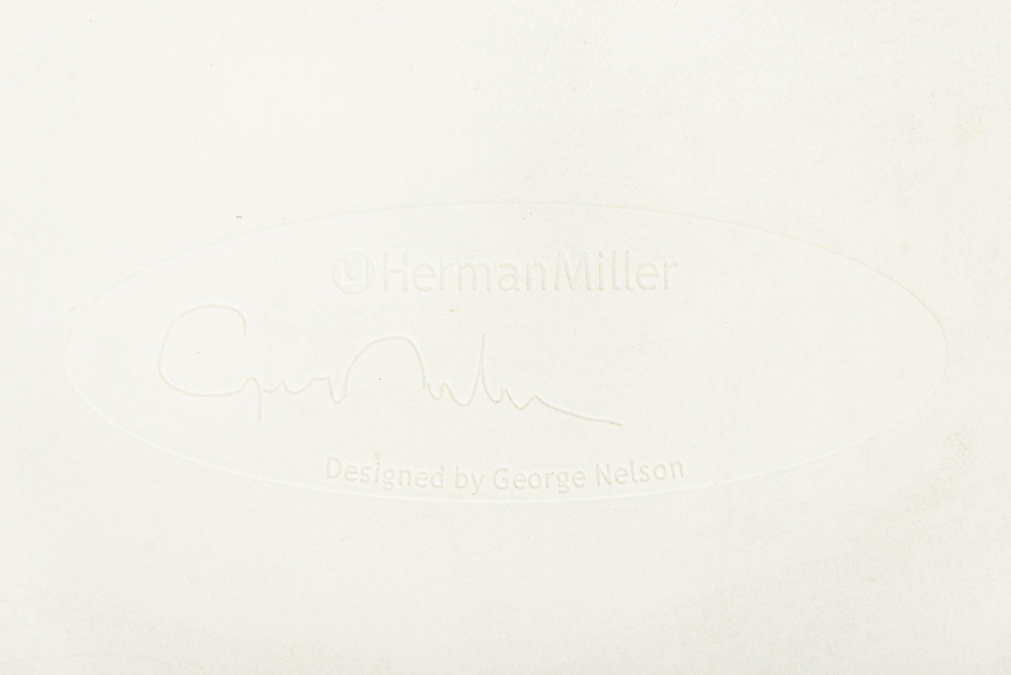 Chaise Swag du milieu du siècle par George Nelson pour Herman Miller en vente 3