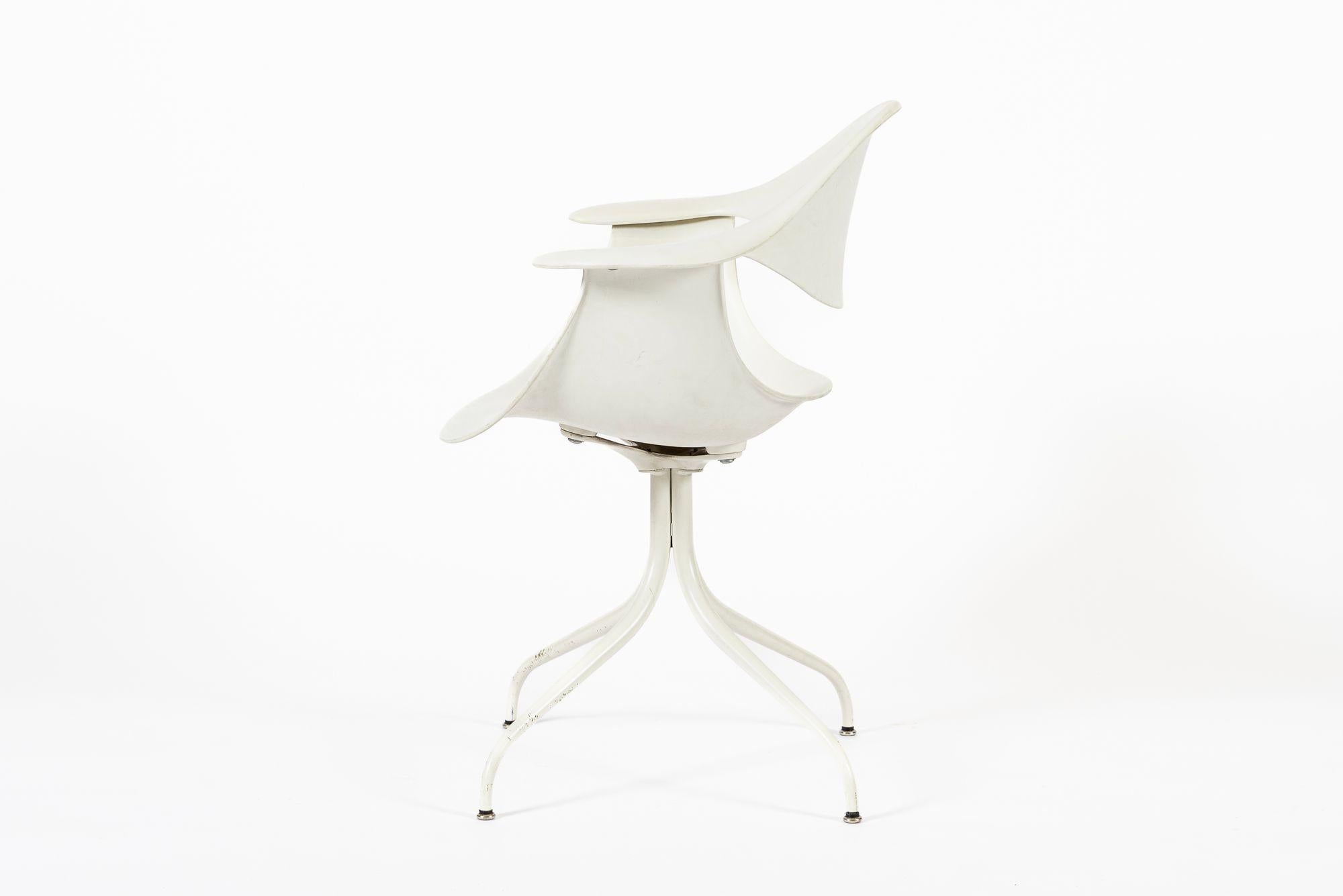 Chaise Swag du milieu du siècle par George Nelson pour Herman Miller en vente 1