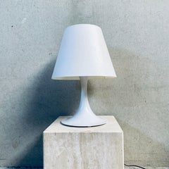 Mid-Century White Tulip RAAK Amsterdam Table Lamp Netherlands 1960
